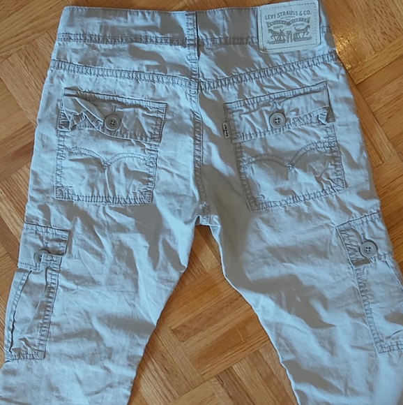 Levi 511 Slim Girls 10Reg Cargo Pants - Picture 5 of 8